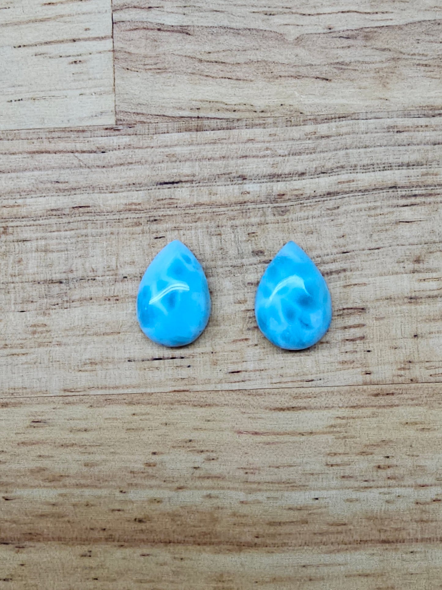 Larimar Teardrop Set