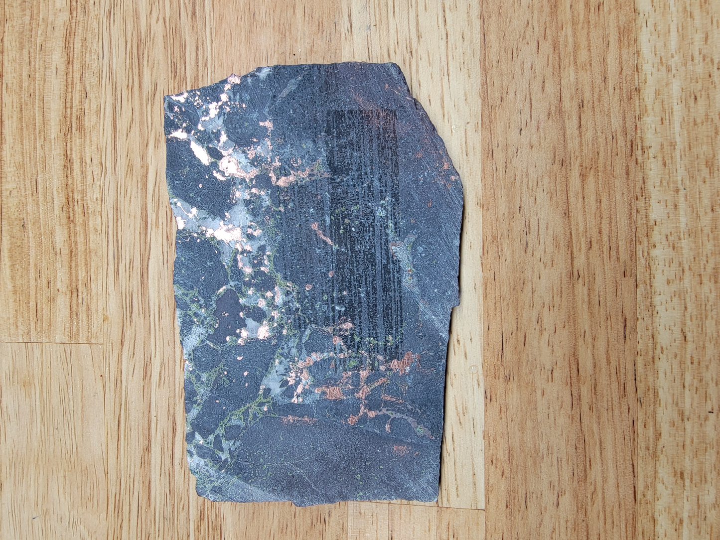 Milky White Calcite Copper Ore CO-x-00140A