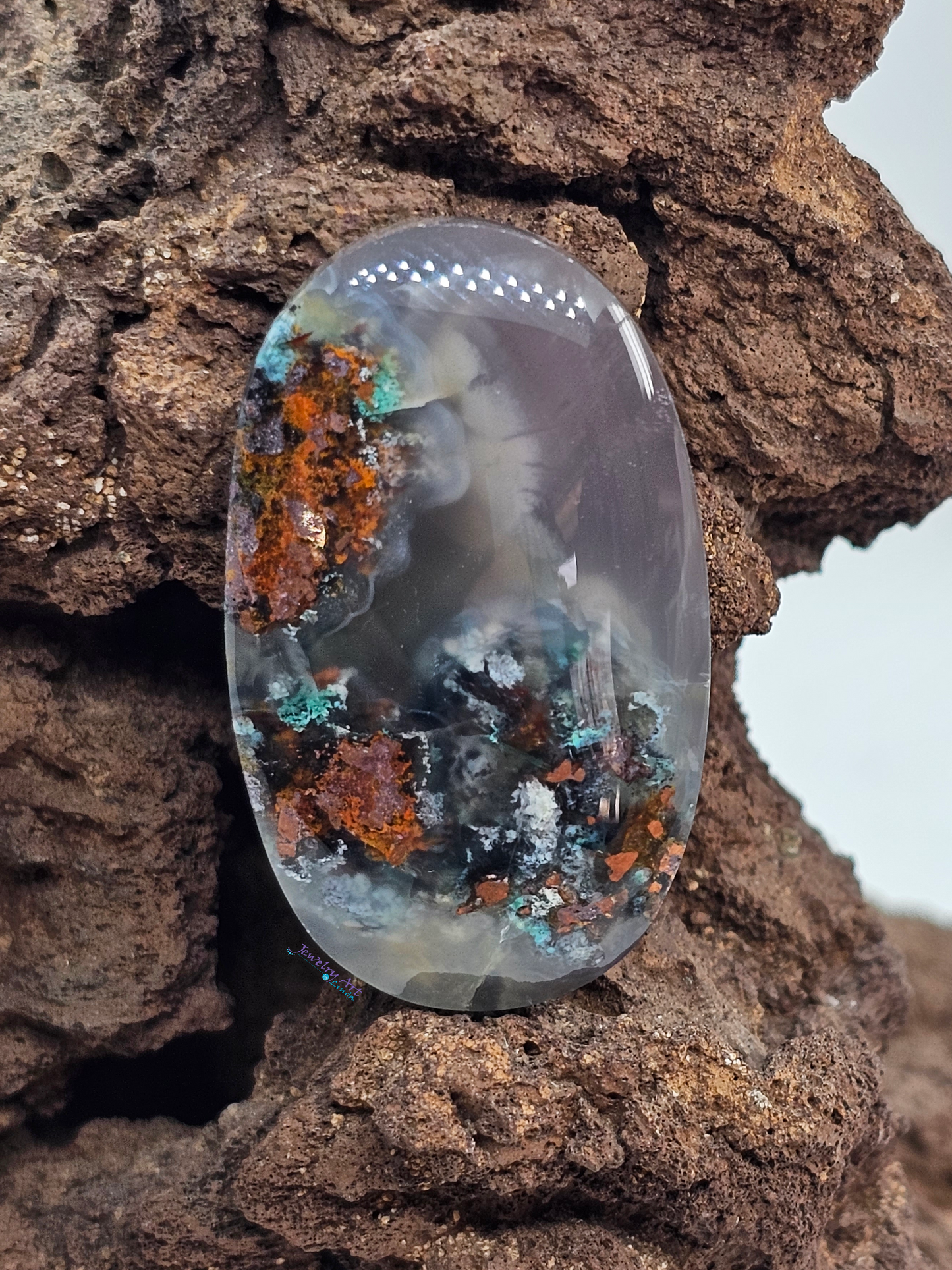 Chrysocolla Agate AG-x-x-00182