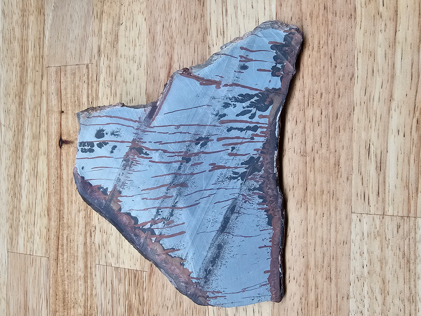 Indian Paint Stone Jasper JA-x-00215