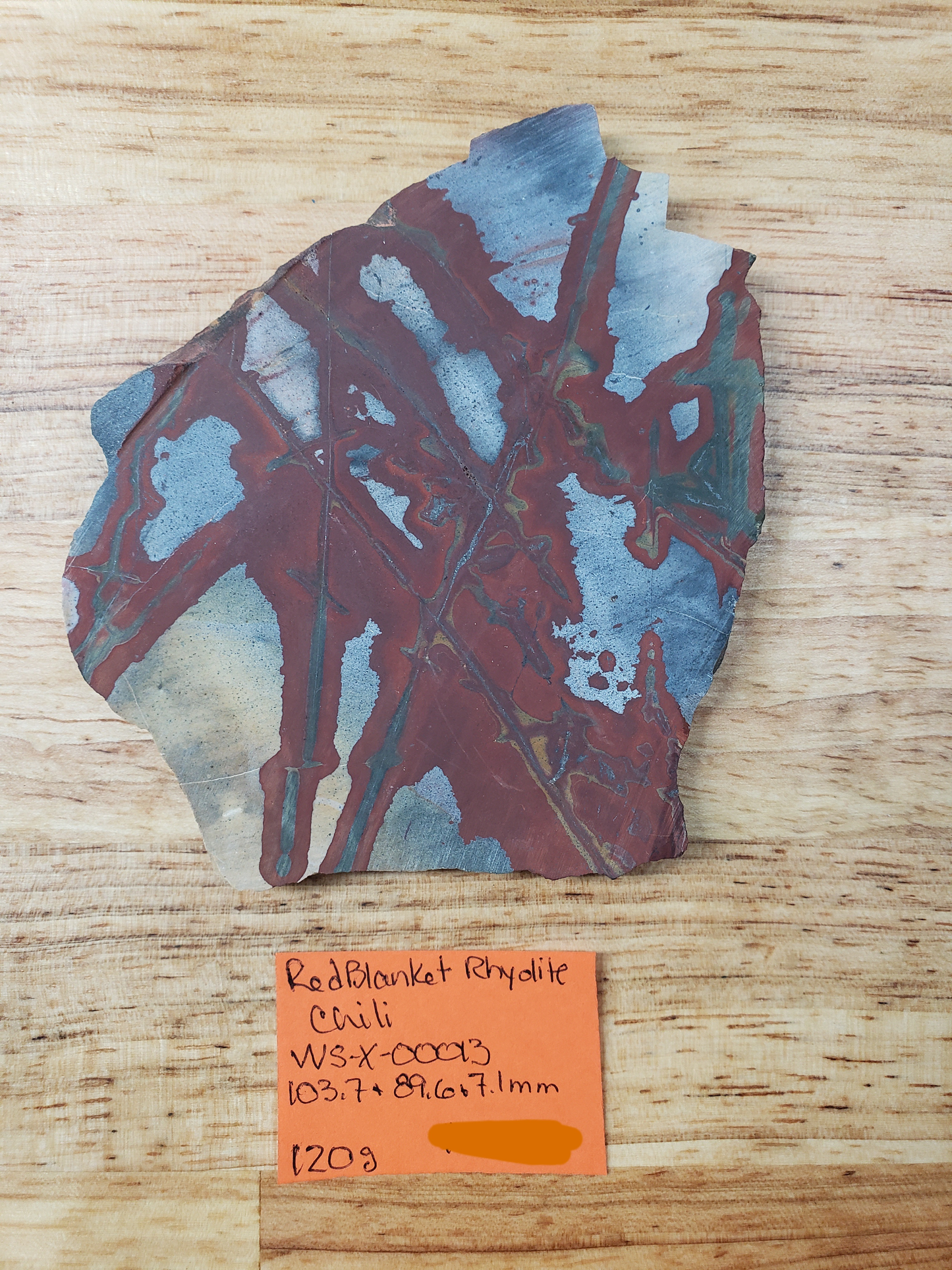Red Blanket Rhyolite WS-x-00013
