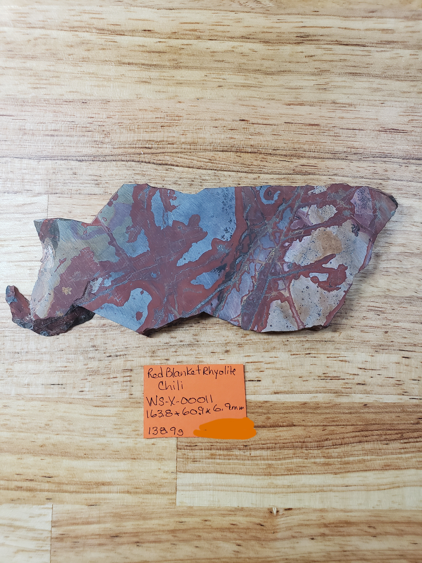 Red Blanket Rhyolite WS-x-00011