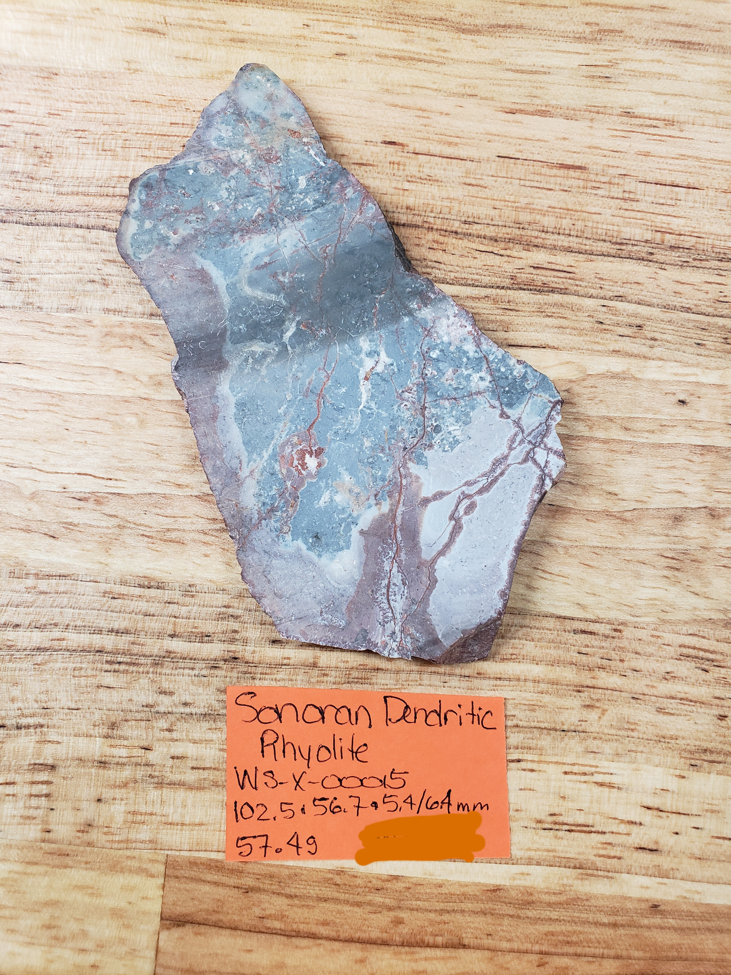 Sonoran Dendritic Rhyolite WS-x-00015