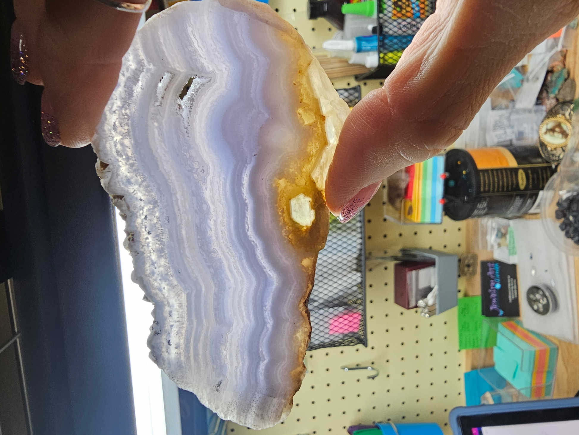 Blue Lace Agate AG-x-00116