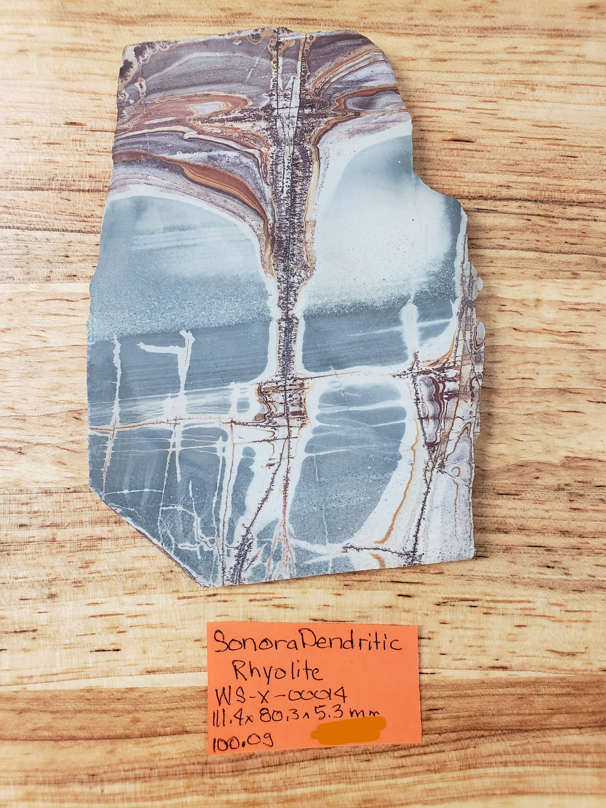 Sonoran Dendritic Rhyolite WS-x-00014