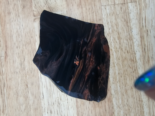 Gold Sheen Mahogany Obsidian OB-x-00019
