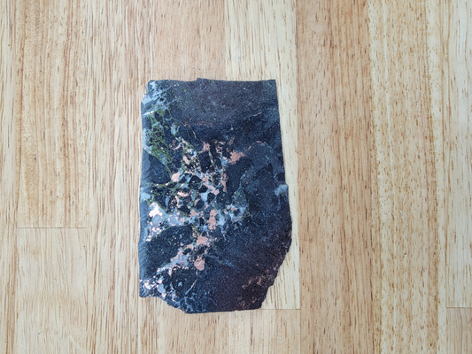 Milky White Calcite Copper Ore CO-x-00140A