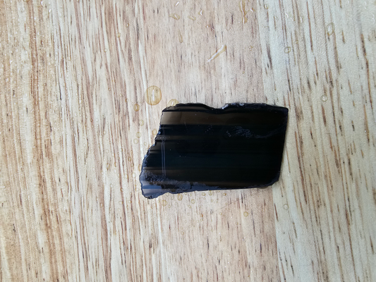 Black Ribbon Obsidian OB-x-00014