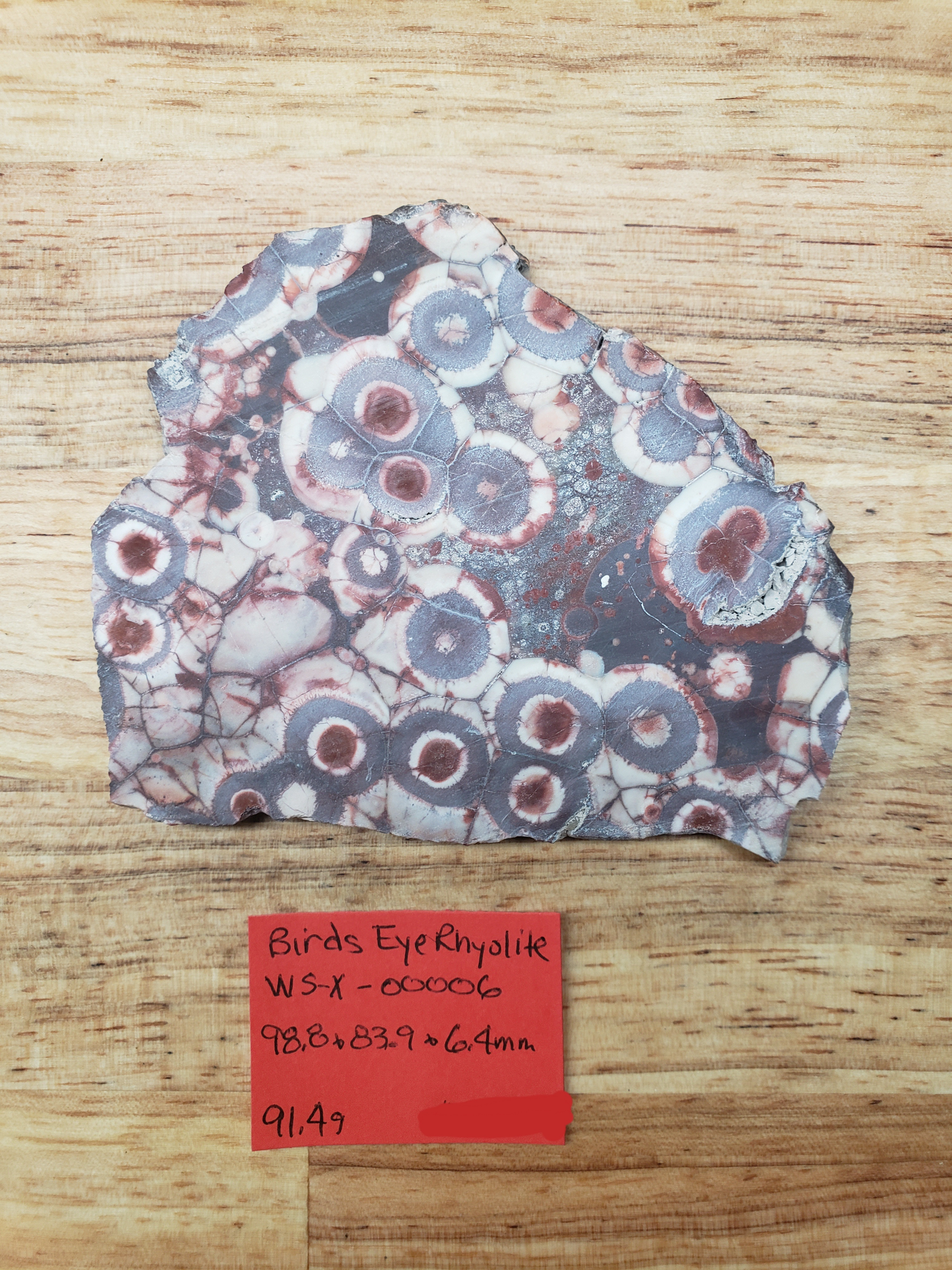 Birds Eye Rhyolite WS-x-00006