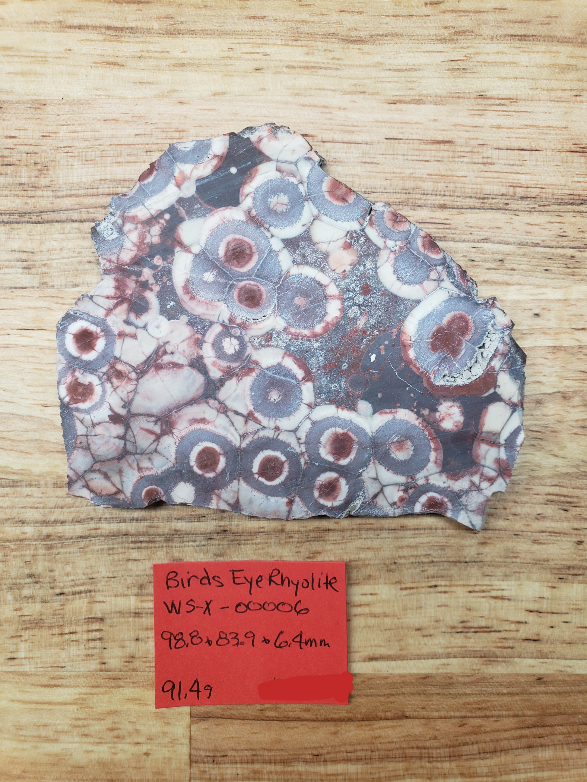 Birds Eye Rhyolite WS-x-00006