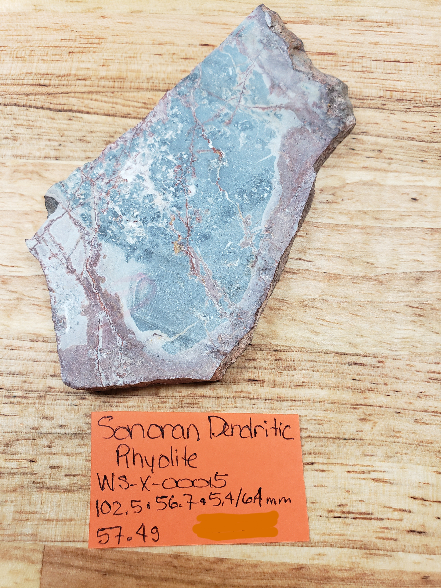Sonoran Dendritic Rhyolite WS-x-00015