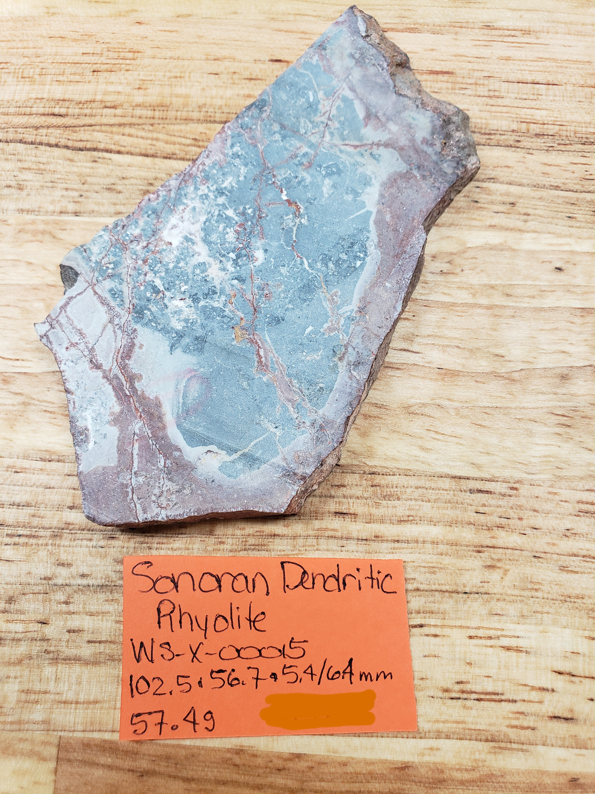 Sonoran Dendritic Rhyolite WS-x-00015