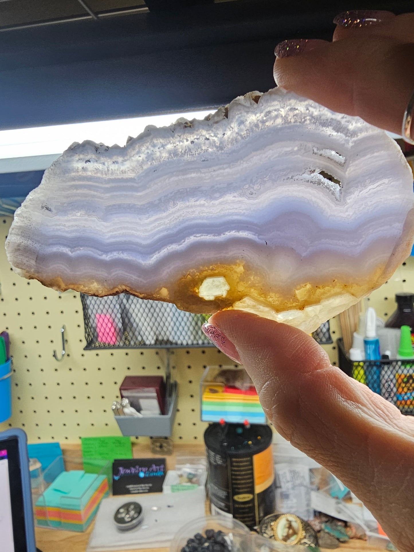 Blue Lace Agate - AG-x-00116