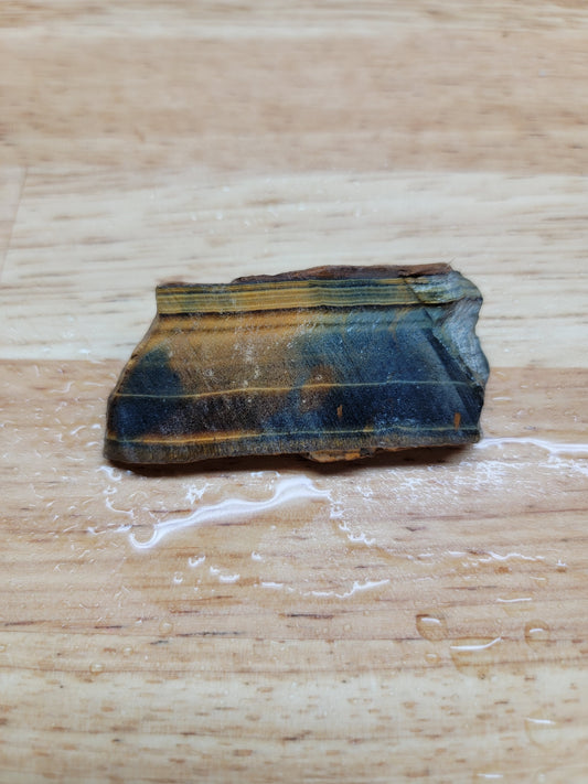 Tigers Eye with Blue - OT-00020-01