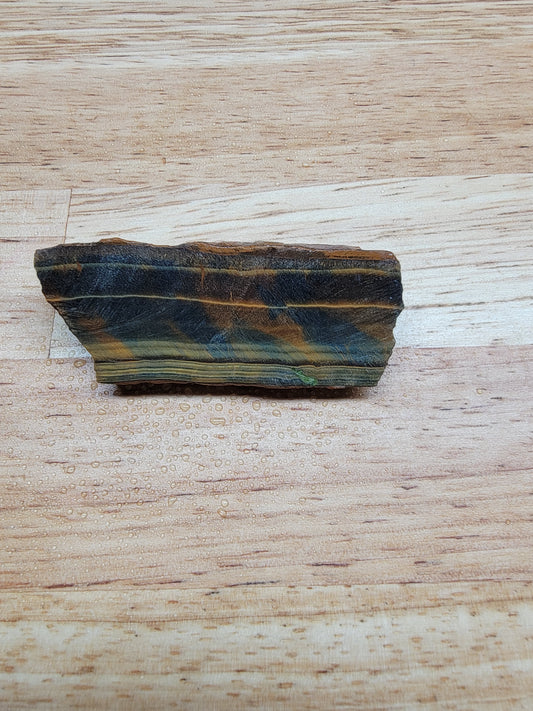 Tigers Eye with Blue - OT-00020-02