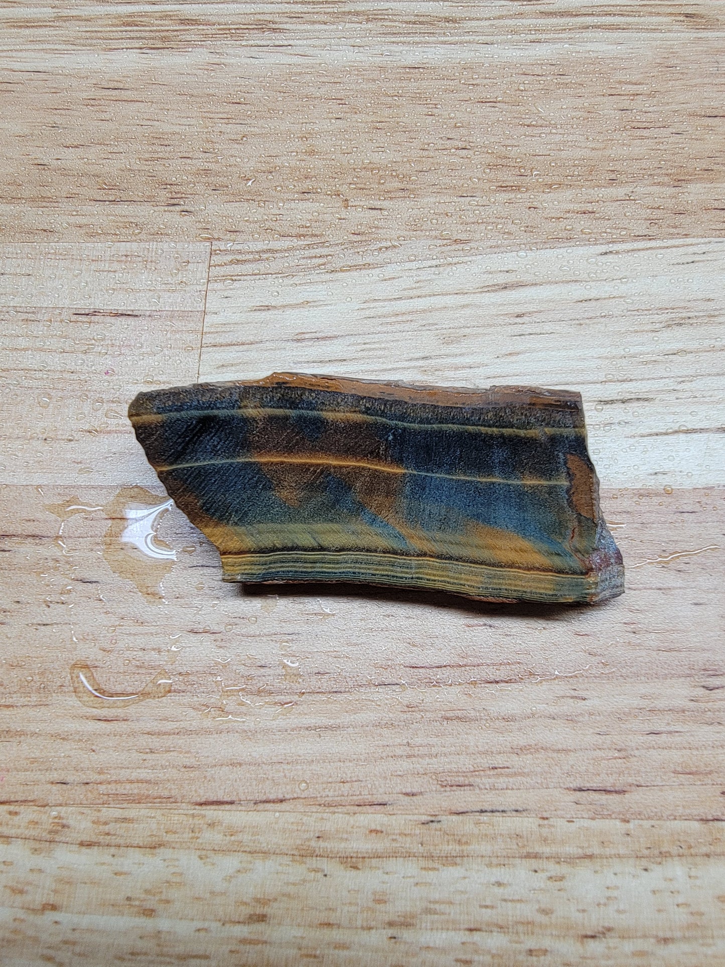 Tigers Eye with Blue - OT-00020-03