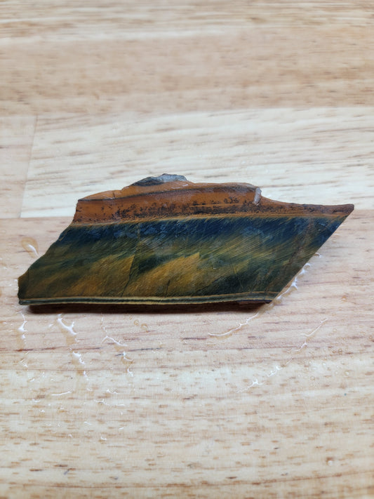 Tigers Eye with Blue - OT-00020-06