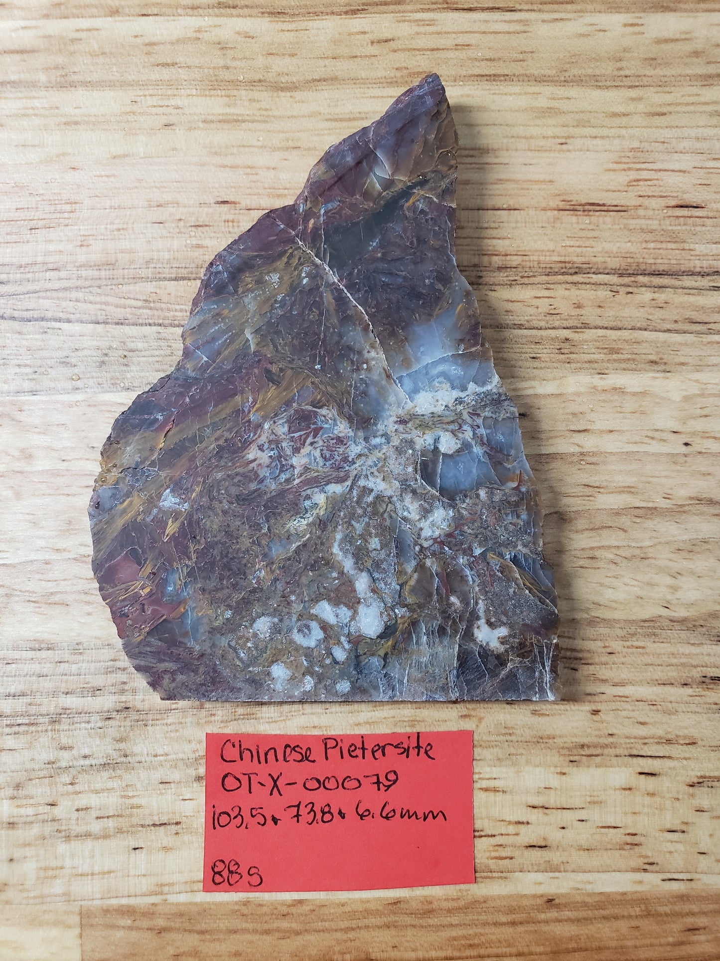 Chinese Pietersite - OT-x-00079