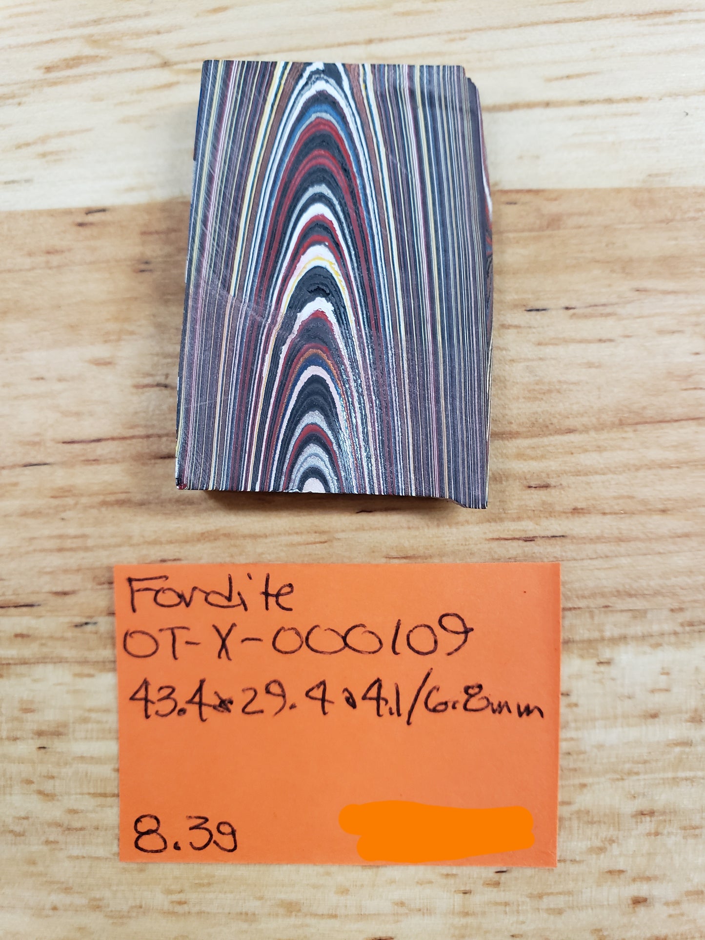 Detroit Agate Fordite - OT-x-00109