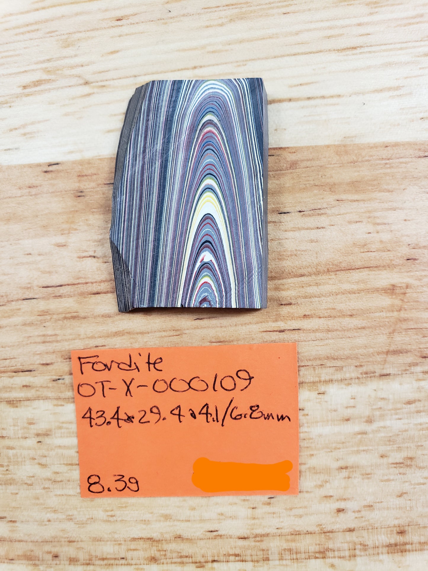 Detroit Agate Fordite - OT-x-00109