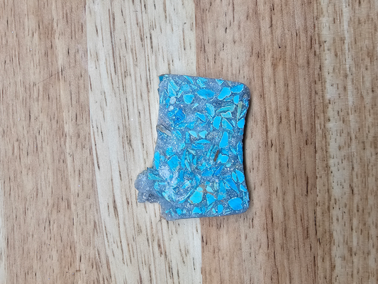 Turquoise Composite Kingman TU-00015-04