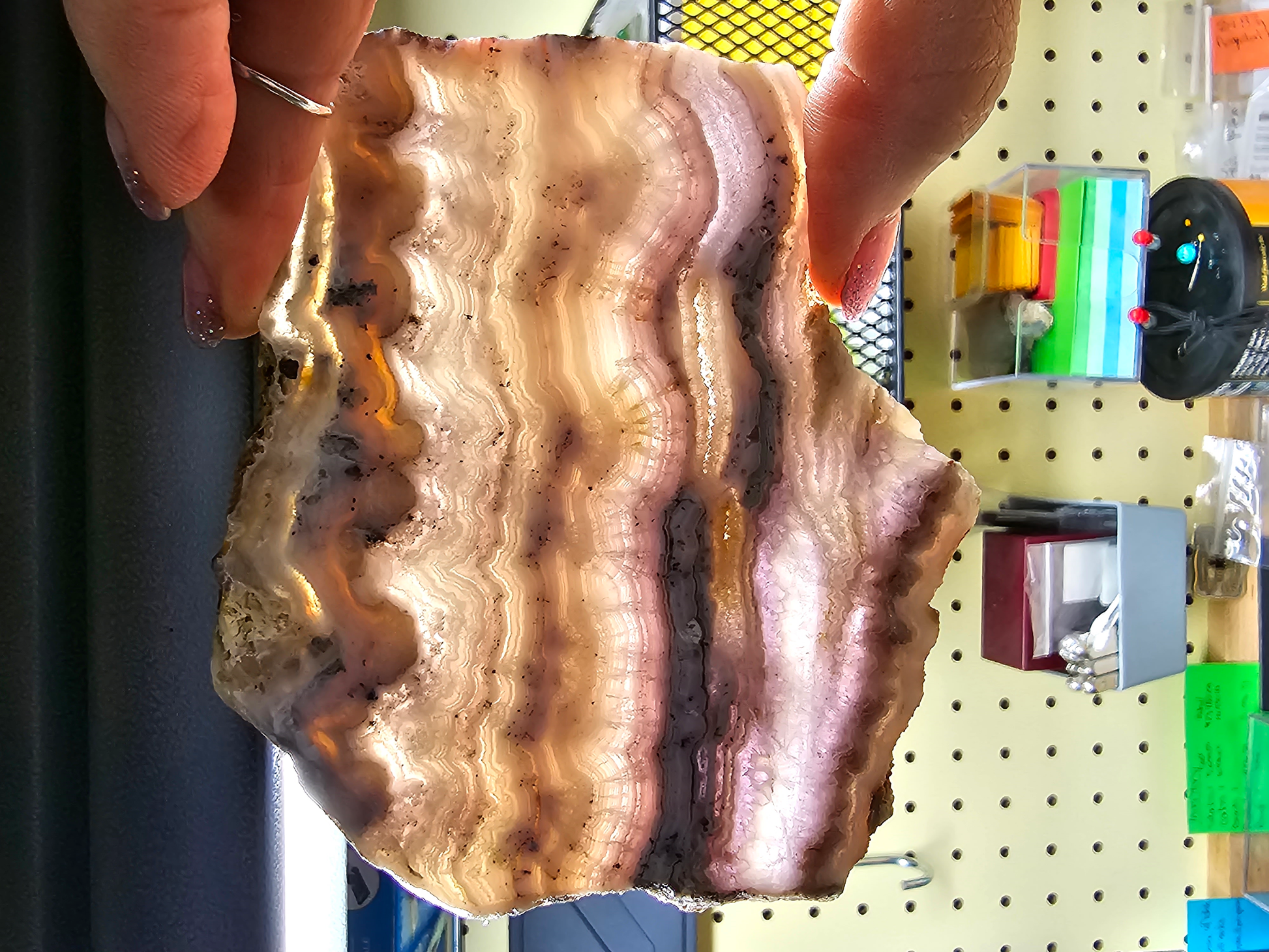 Amethystine plume Agate AG-x-00132