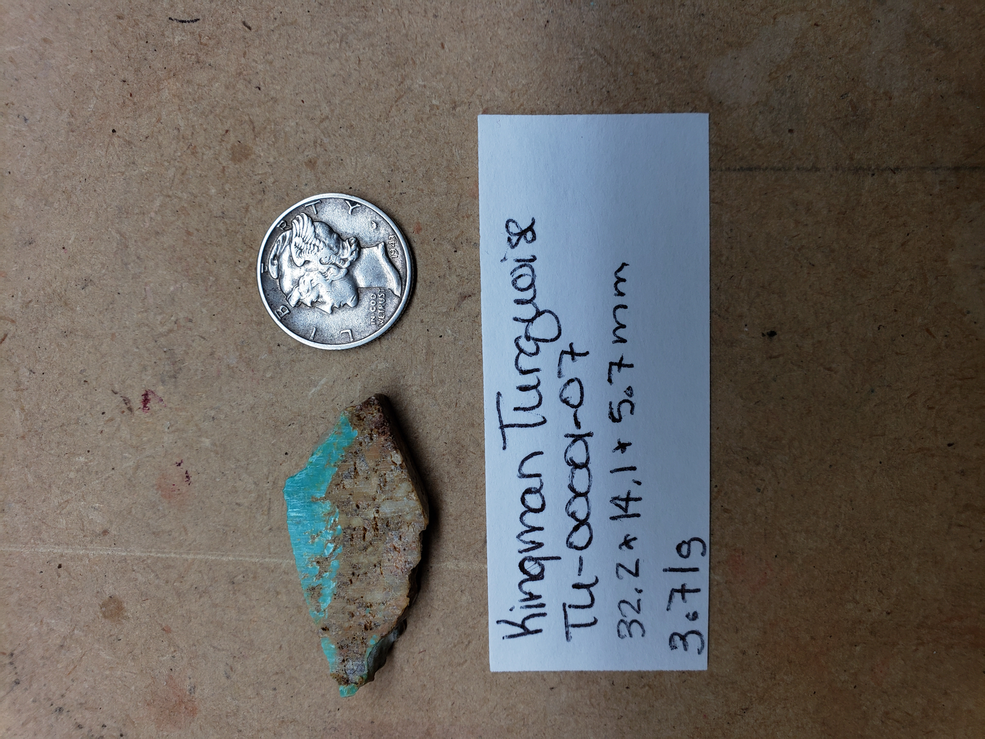 Turquoise Kingman TU-00001-07