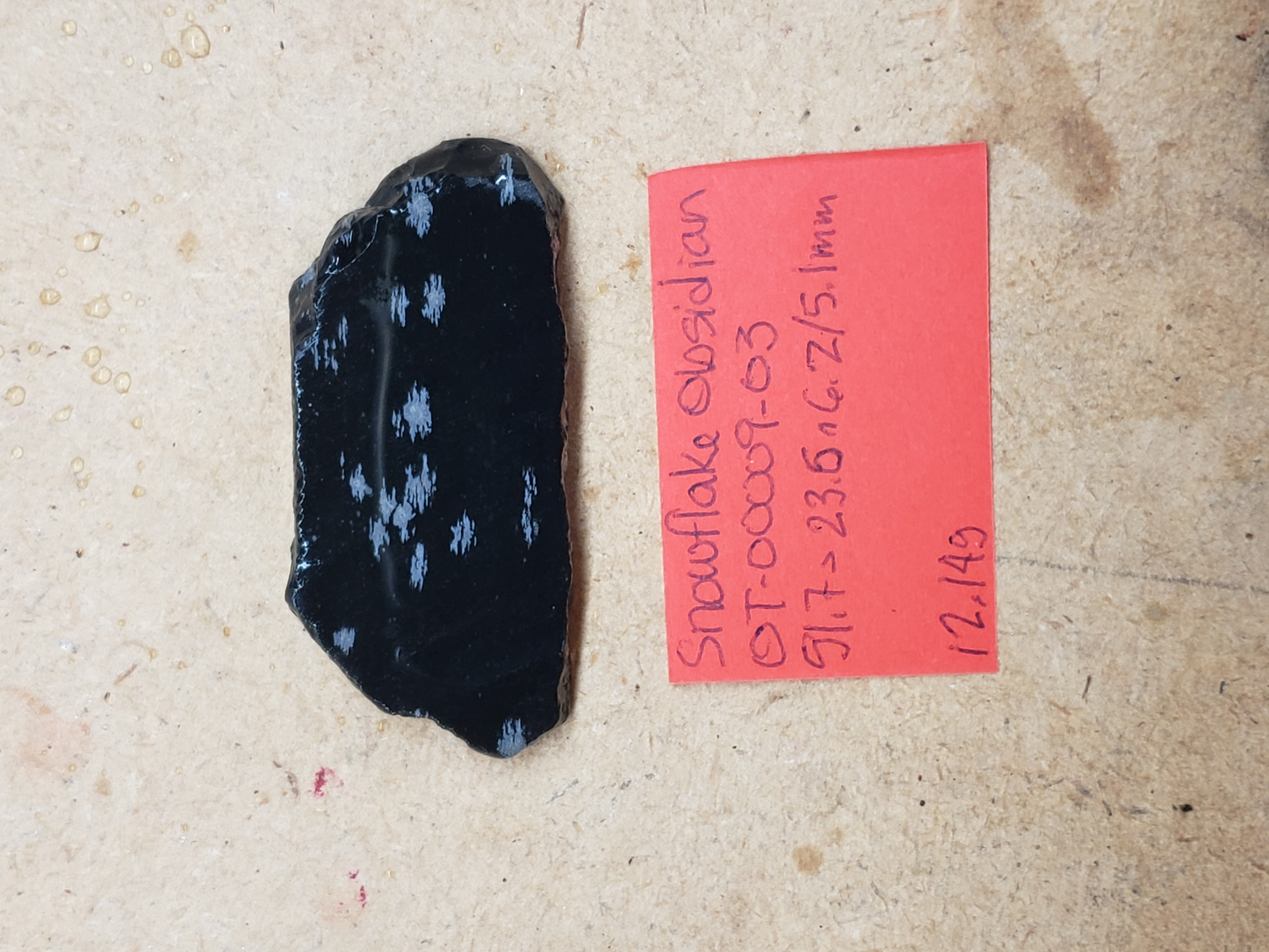 Snowflake Obsidian OT-00009-03