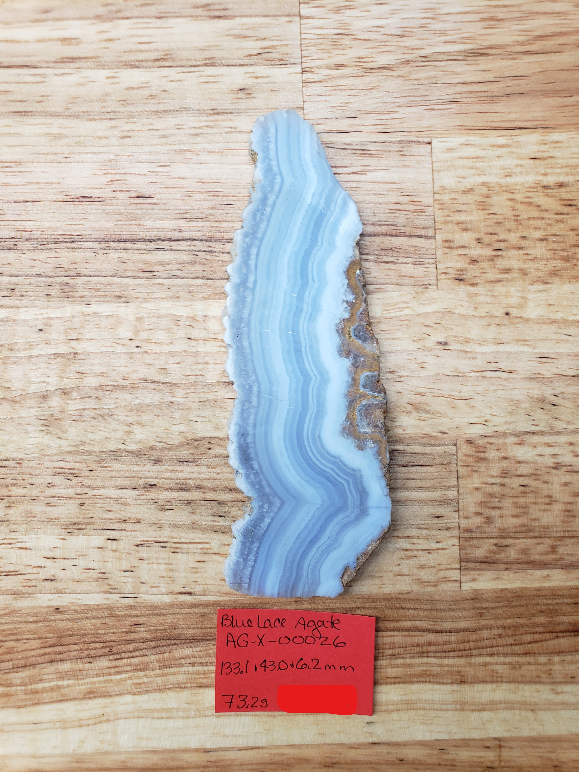 Blue Lace Agate AG-x-00026