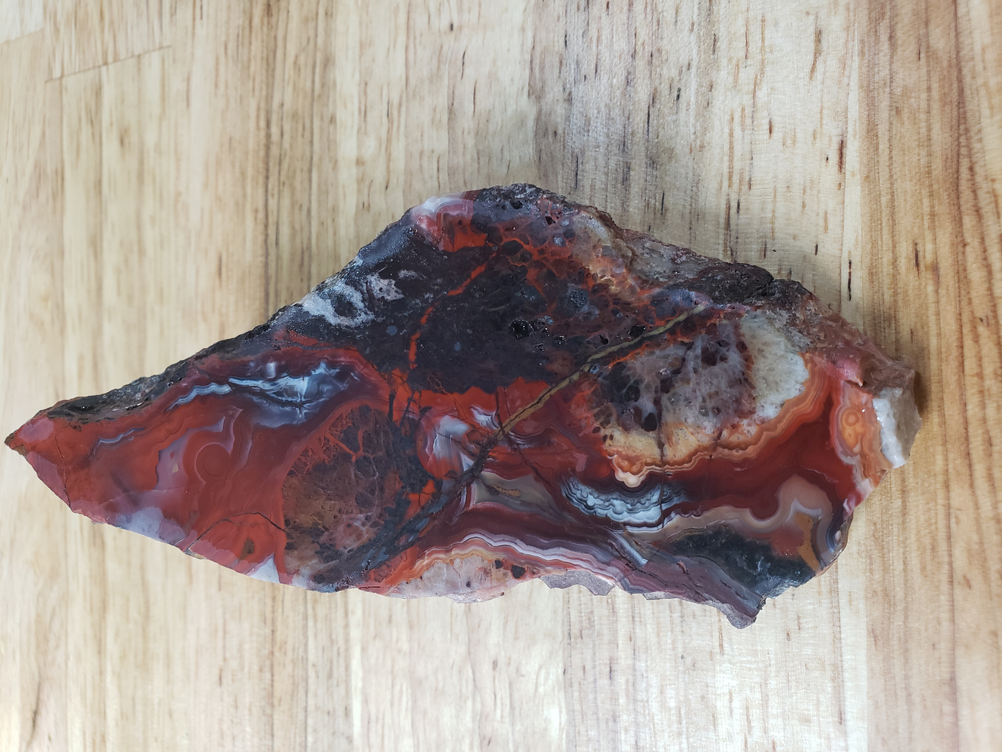 Red Laguna Lace Agate AG-x-00011