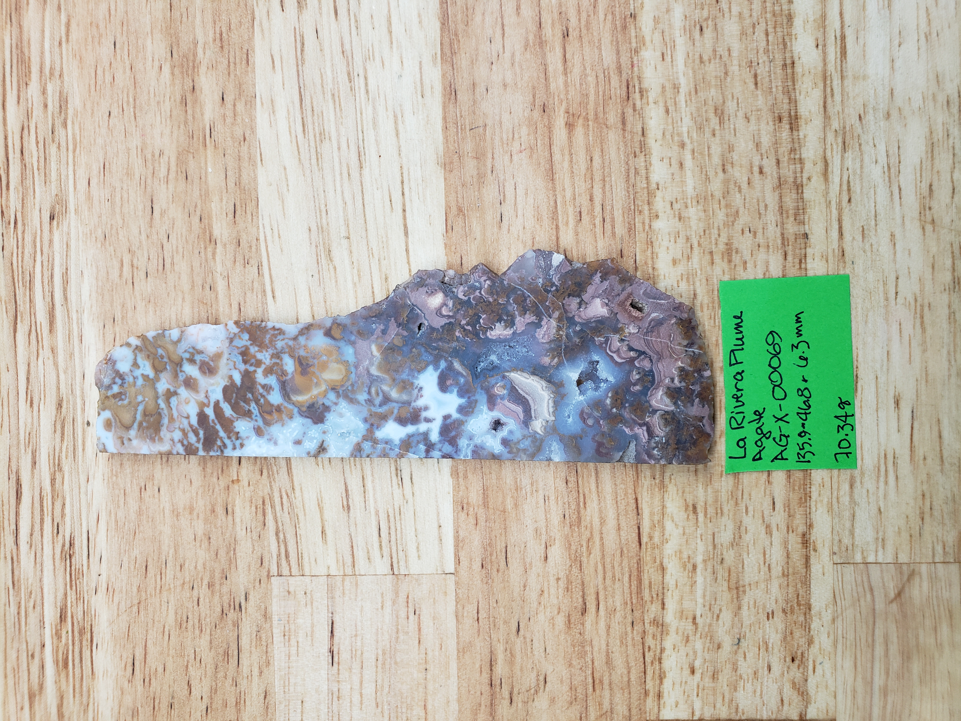 La Rivera Plume Agate AG-x-00069