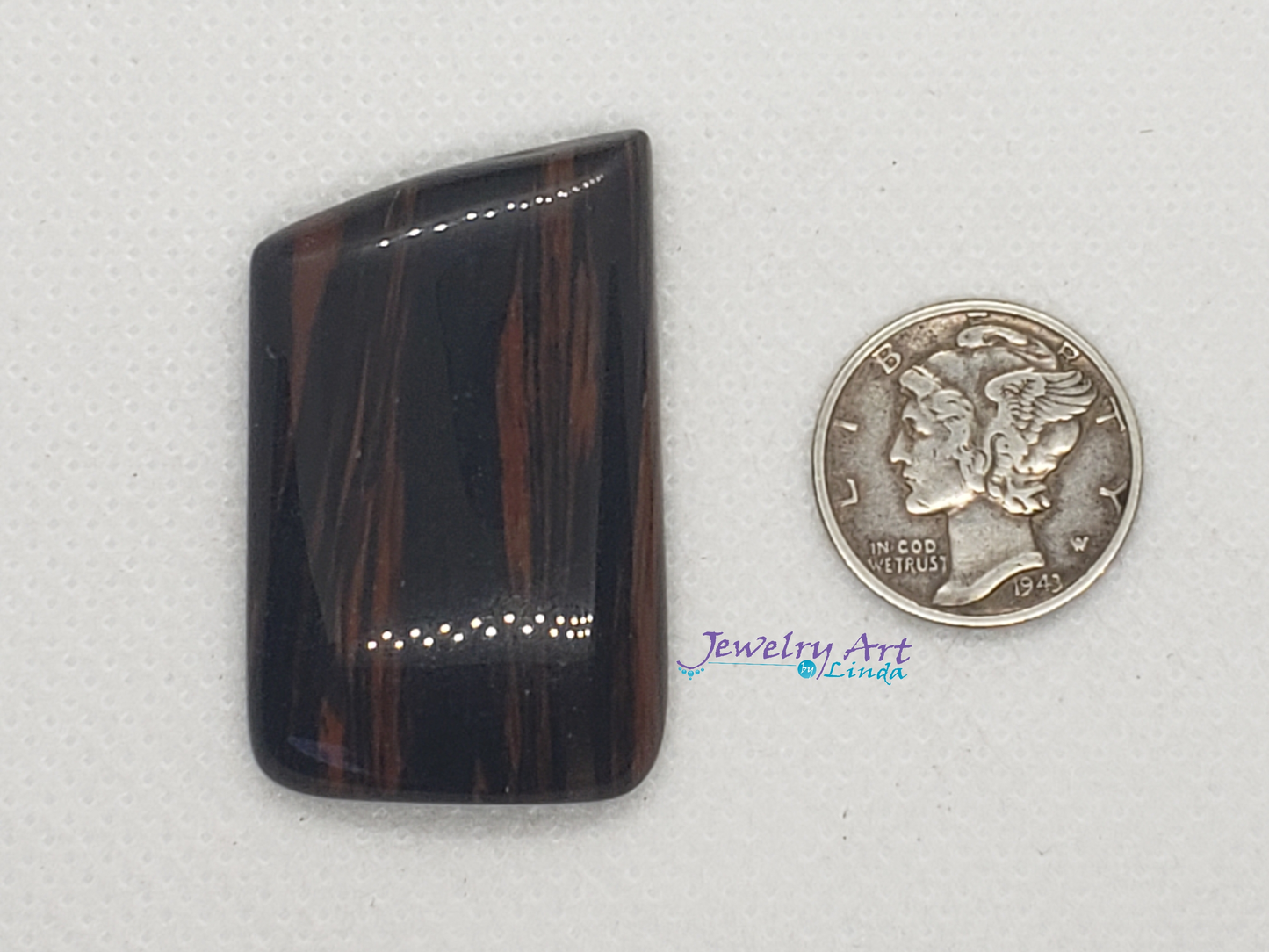 Red Striped Obsidian OT-x-x-00036