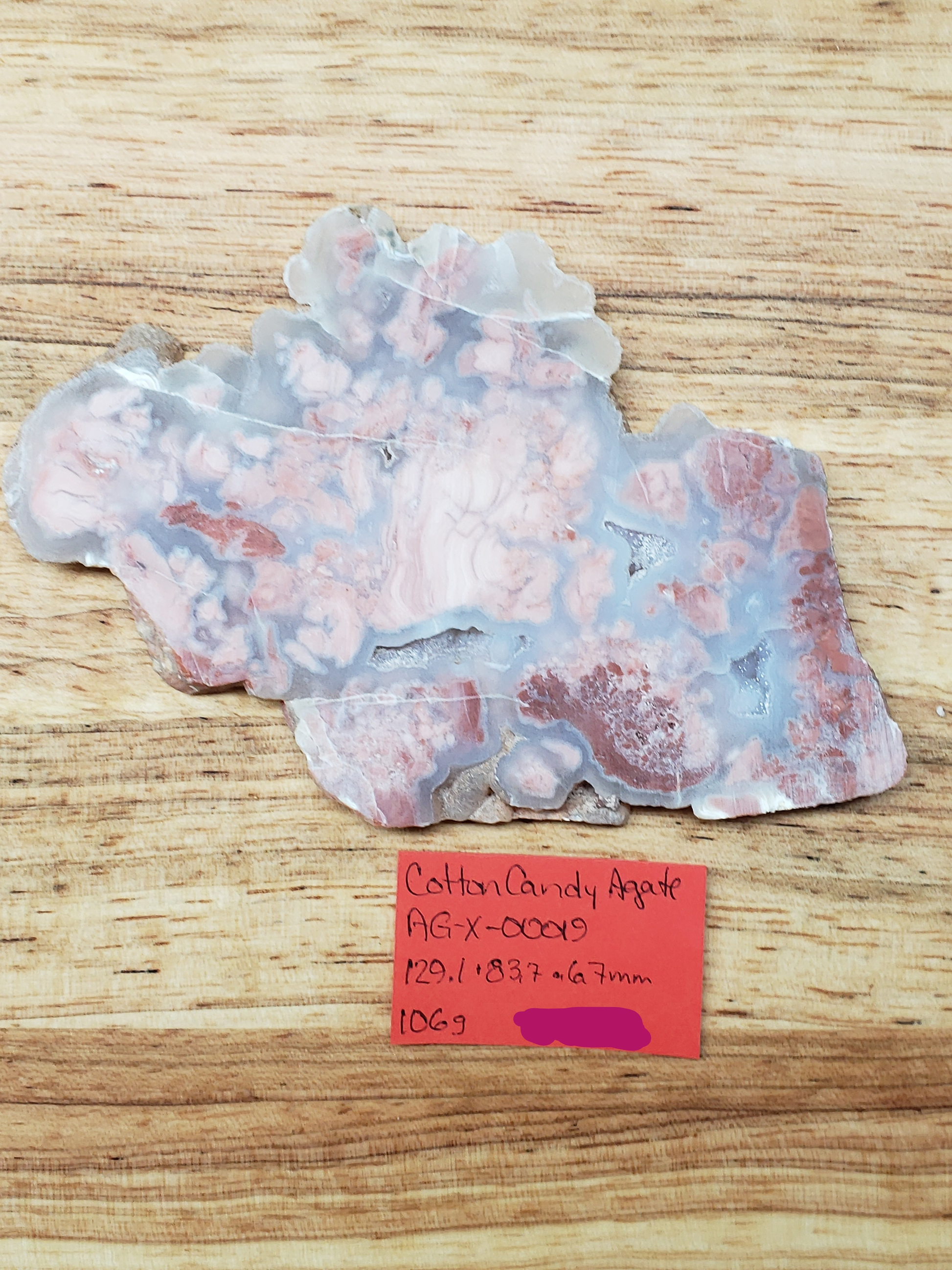 Cotton Candy Agate AG-x-00019