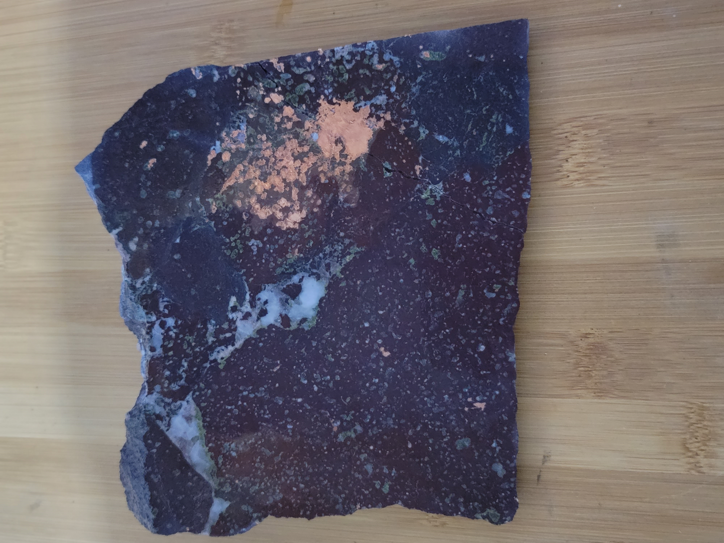 Purple Basalt Mantry Copper Ore CO-x-00130