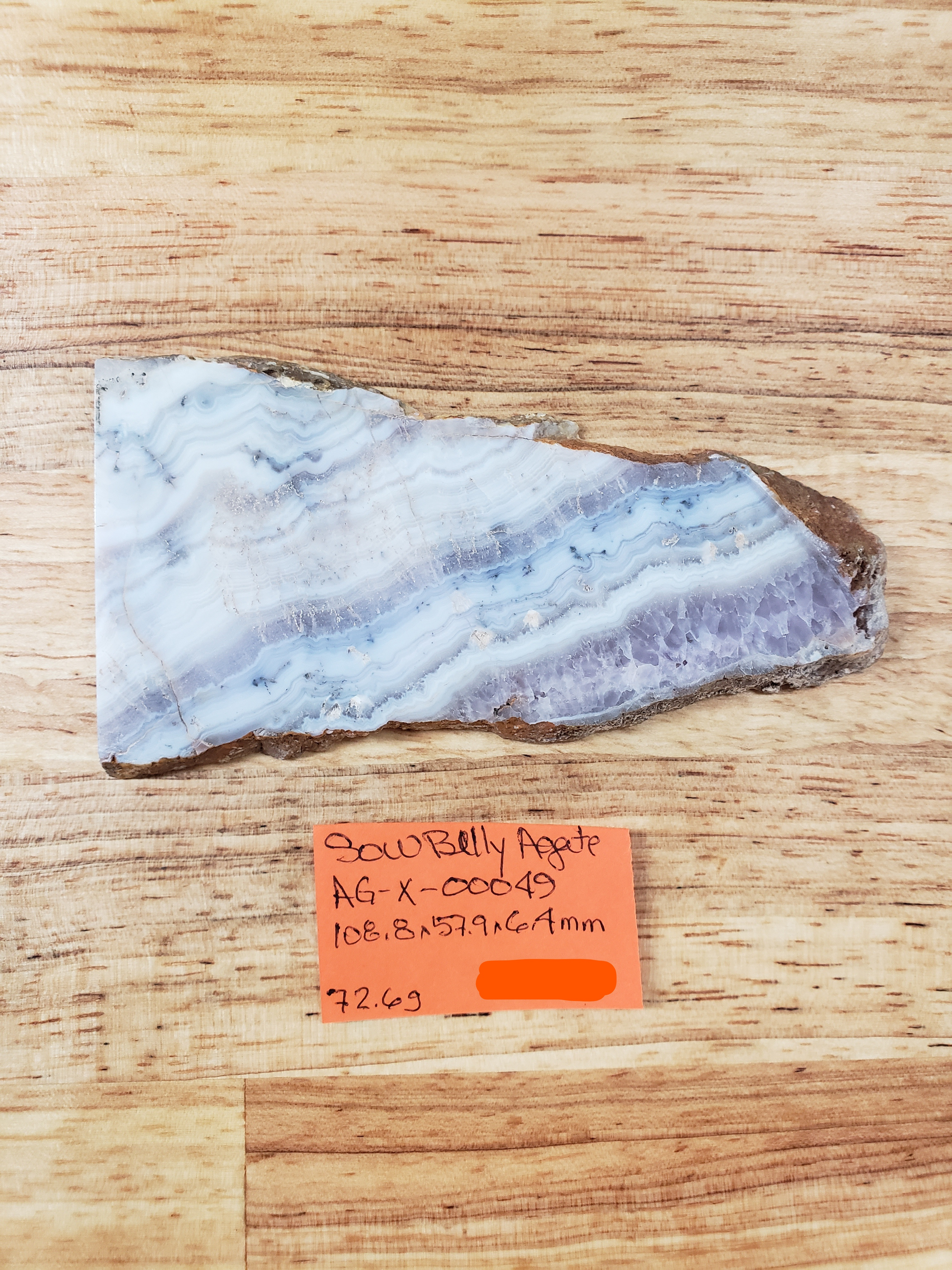 Sow Belly Agate AG-x-00049