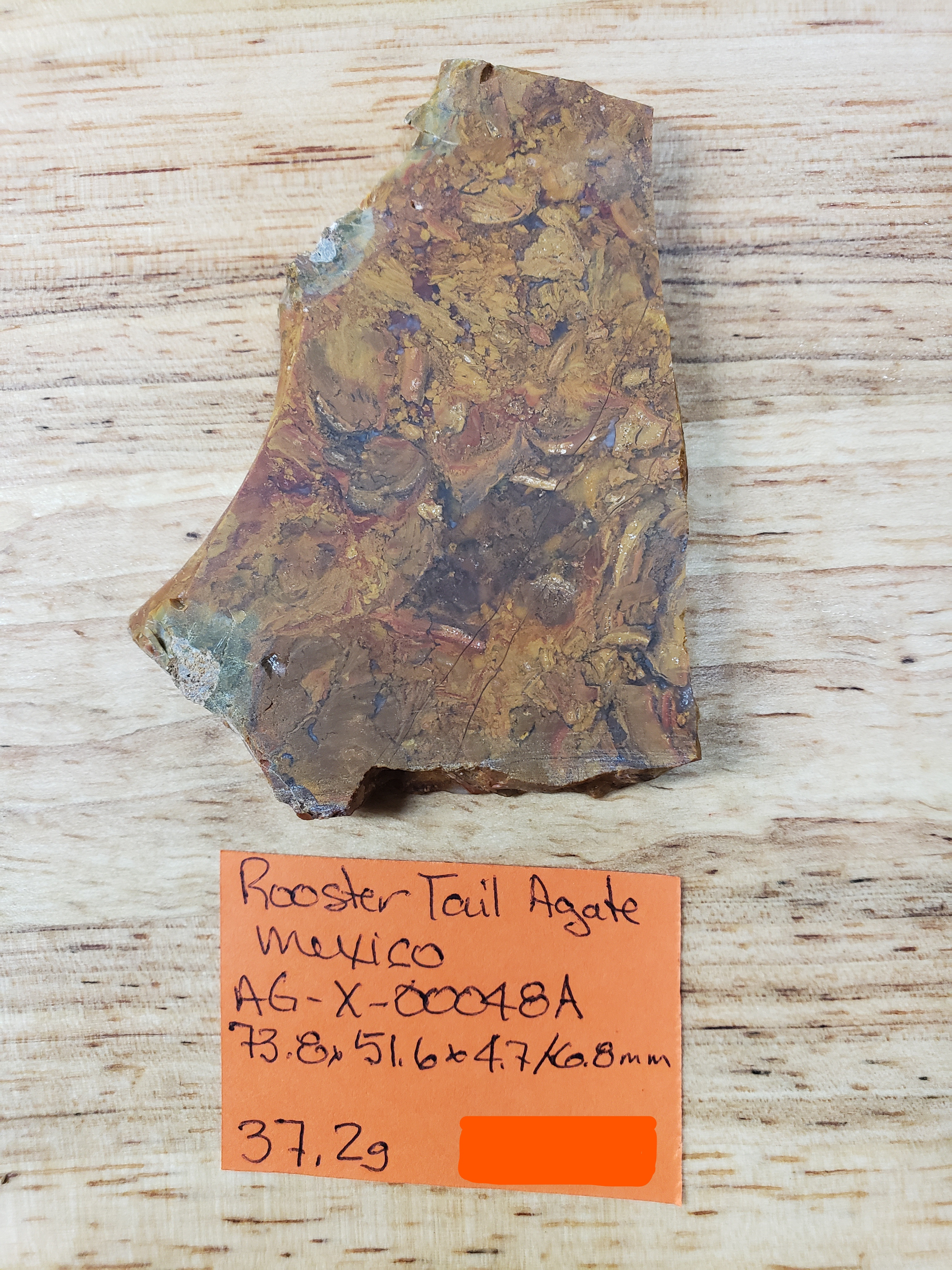 Rooster Tail Agate AG-x-00048A