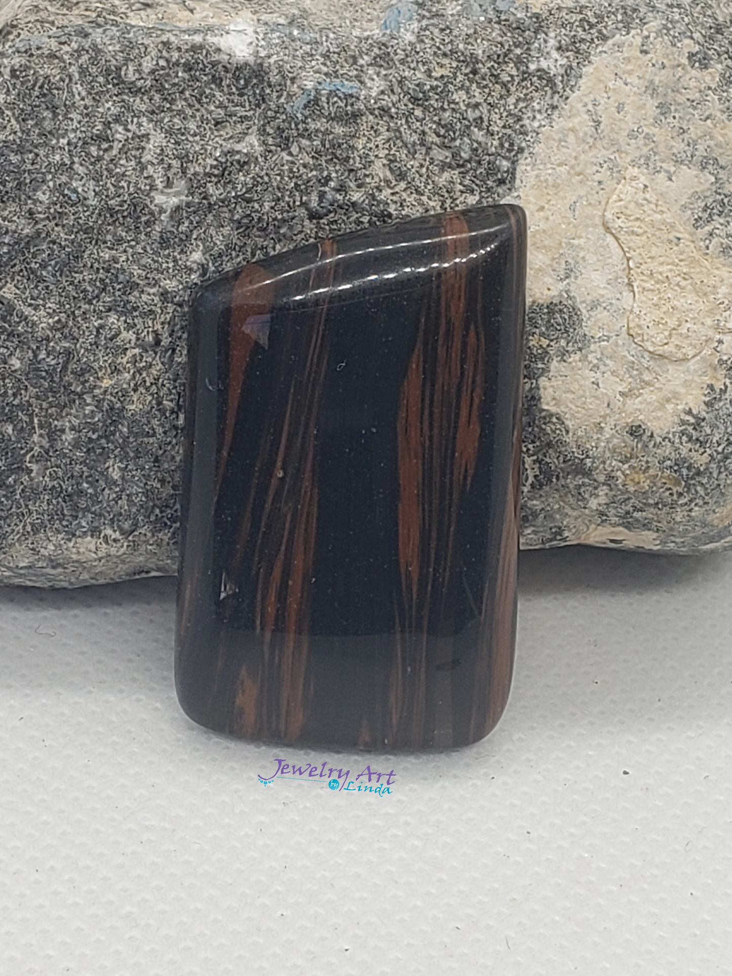 Red Striped Obsidian OT-x-x-00036