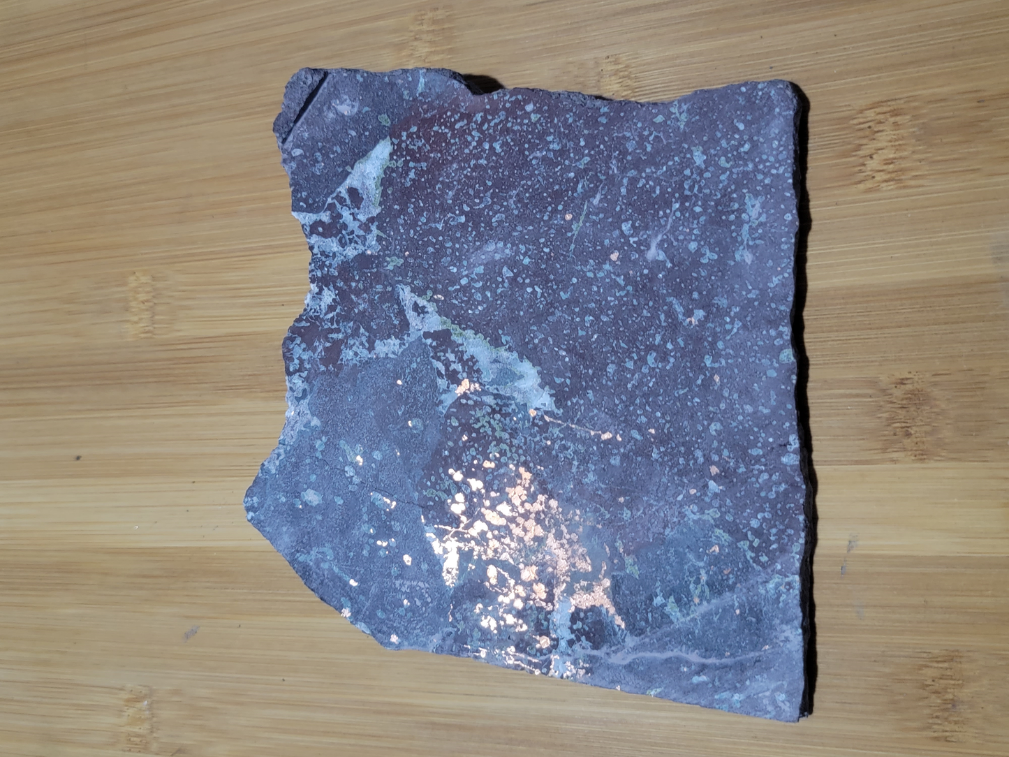 Purple Basalt Mantry Copper Ore CO-x-00130