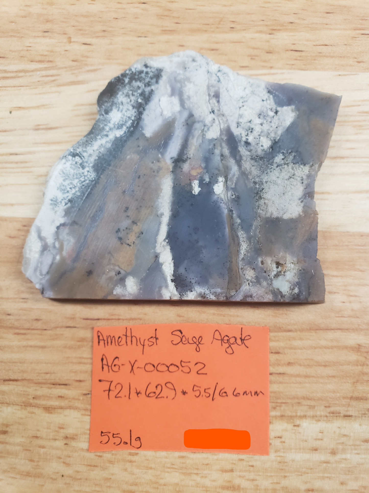 Amethyst Sage Agate AG-x-00052