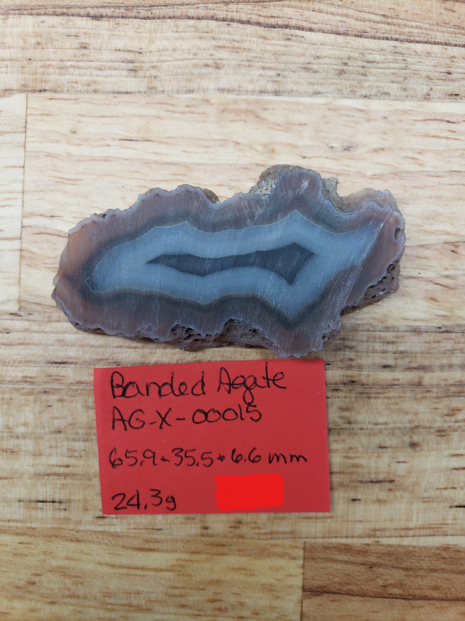 Banded Agate AG-x-00015