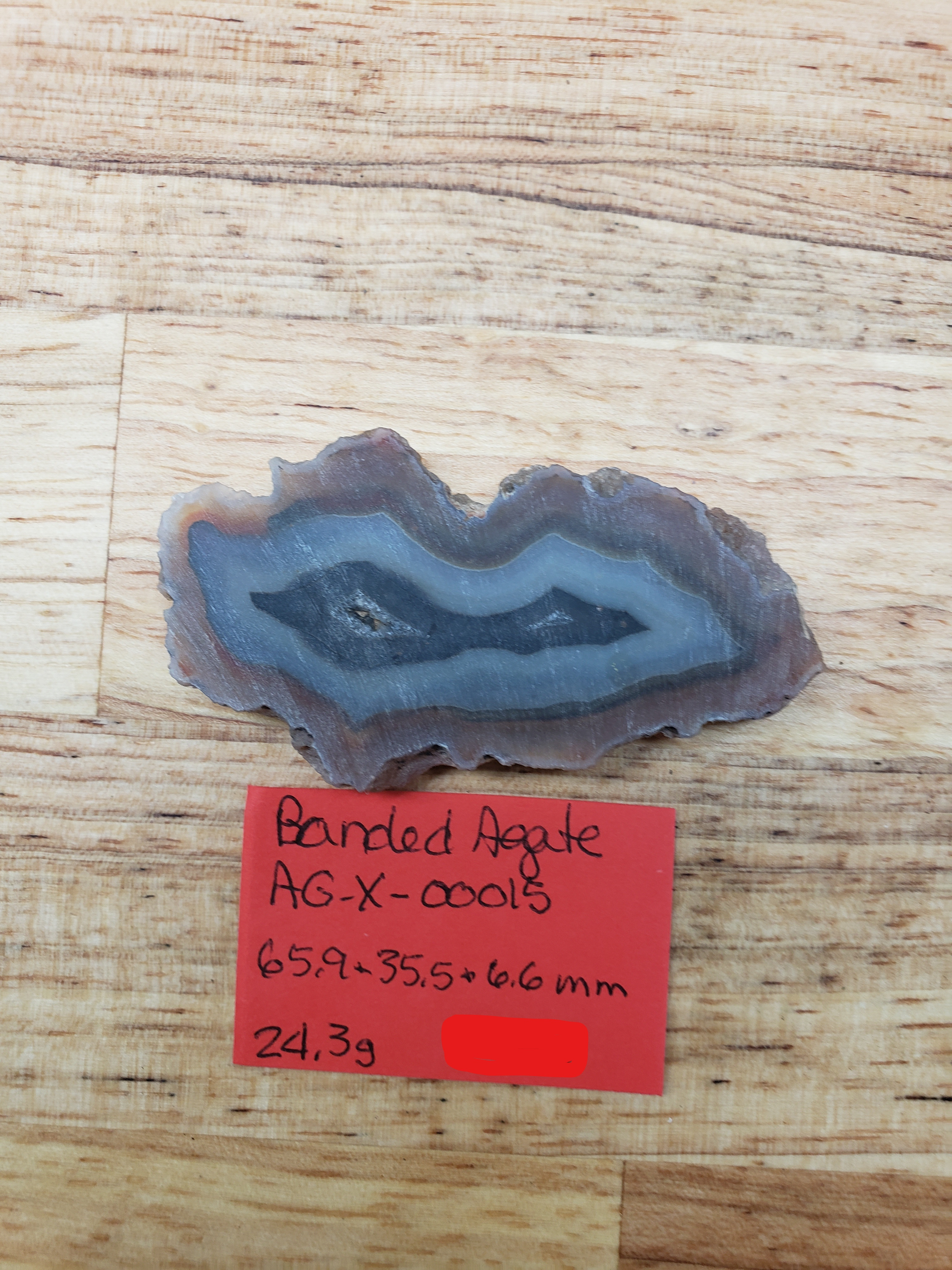 Banded Agate AG-x-00015