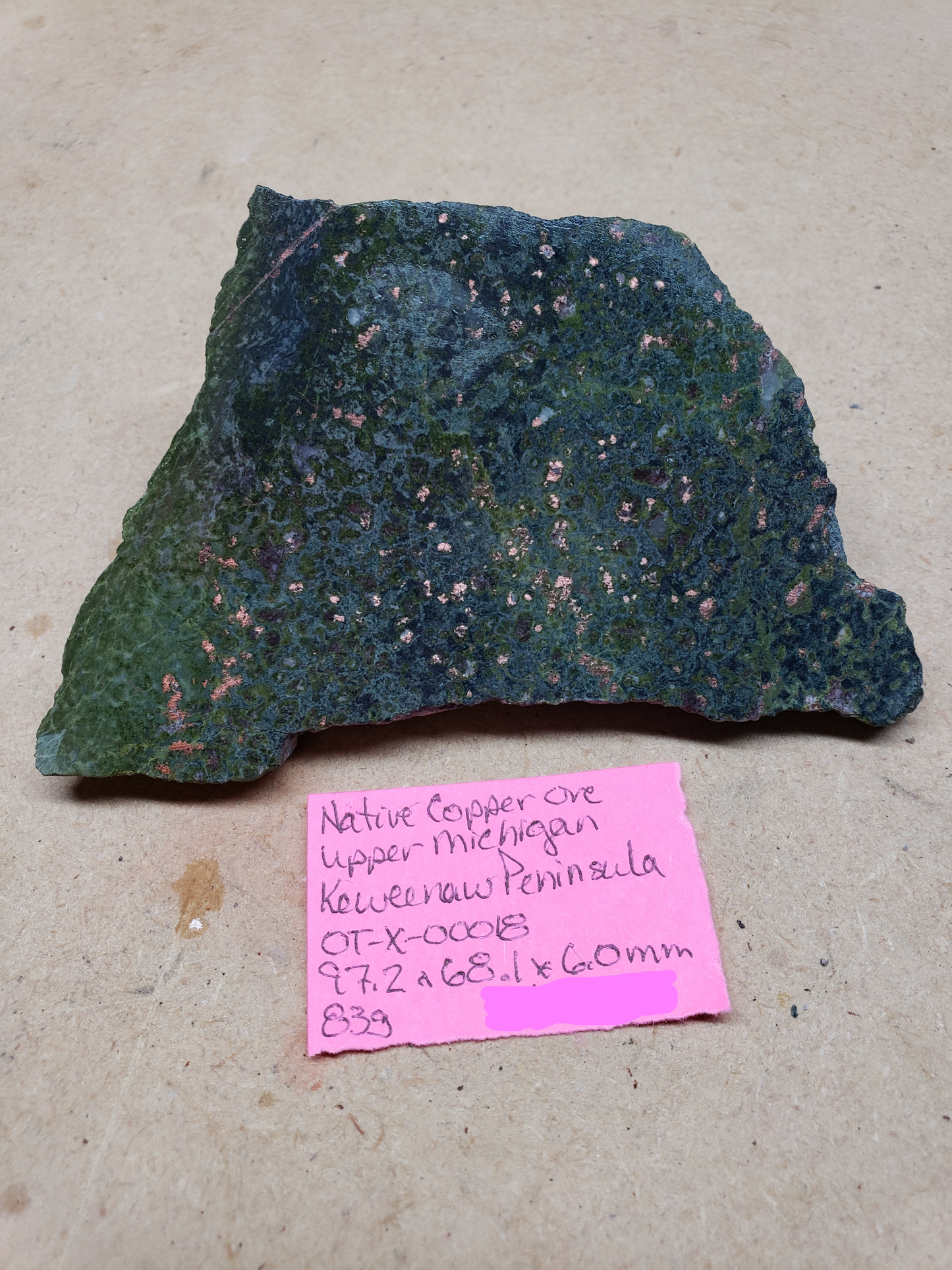 Copper Ore OT-X-00018