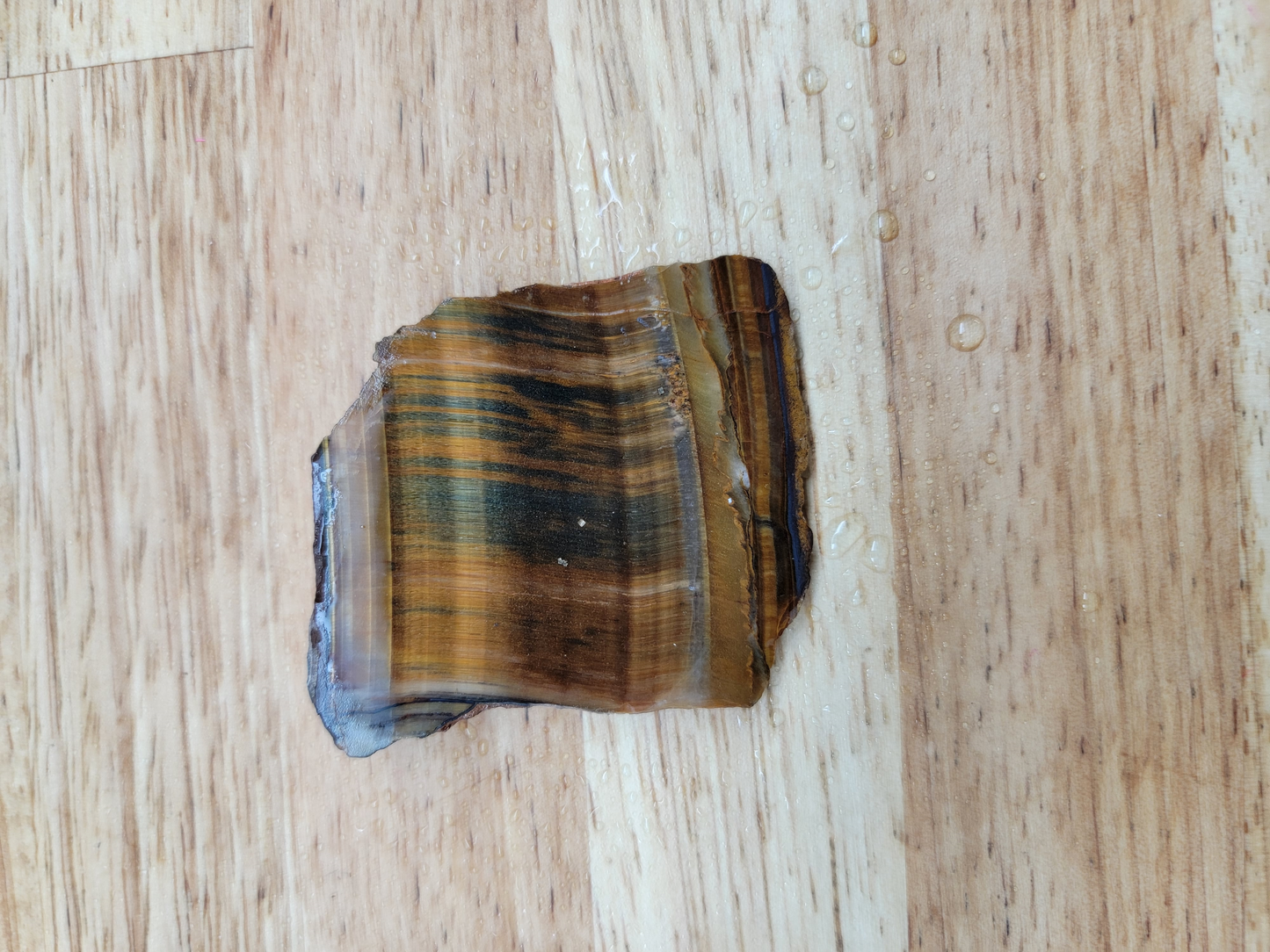 Tigers Eye with Blue OT-x-00160