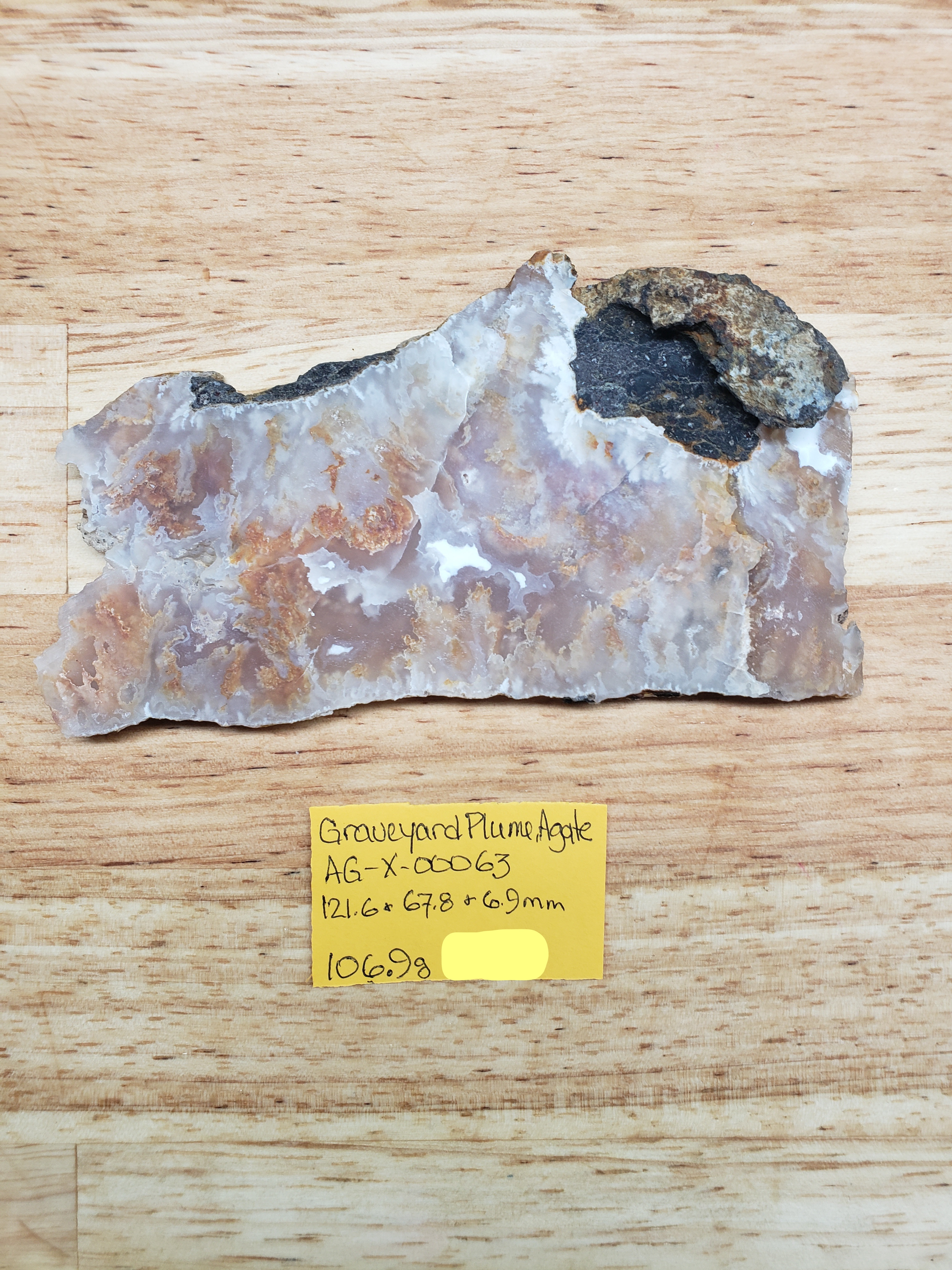 Graveyard Plume Agate AG-x-00063