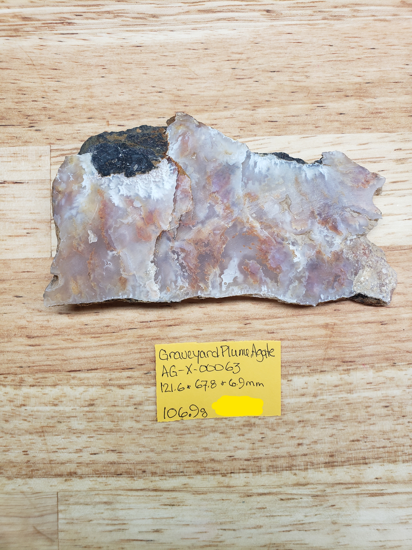 Graveyard Plume Agate AG-x-00063