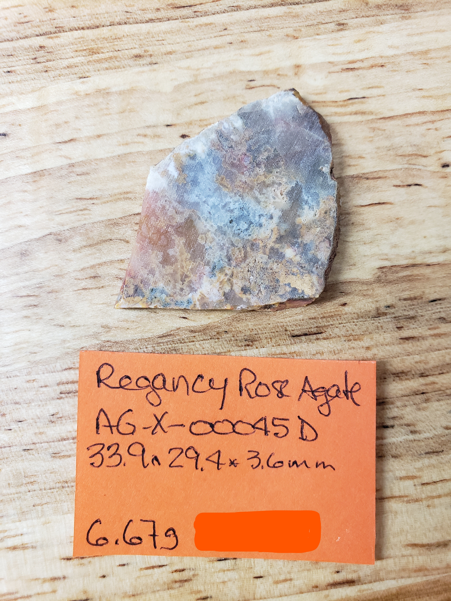 Regancy Rose Agate AG-x-00045D