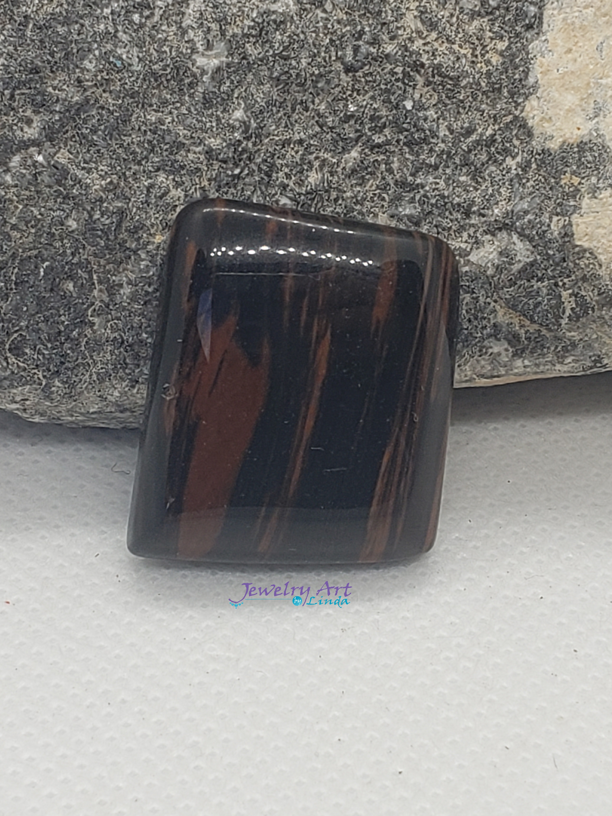 Red Striped Obsidian OT-x-x-00035