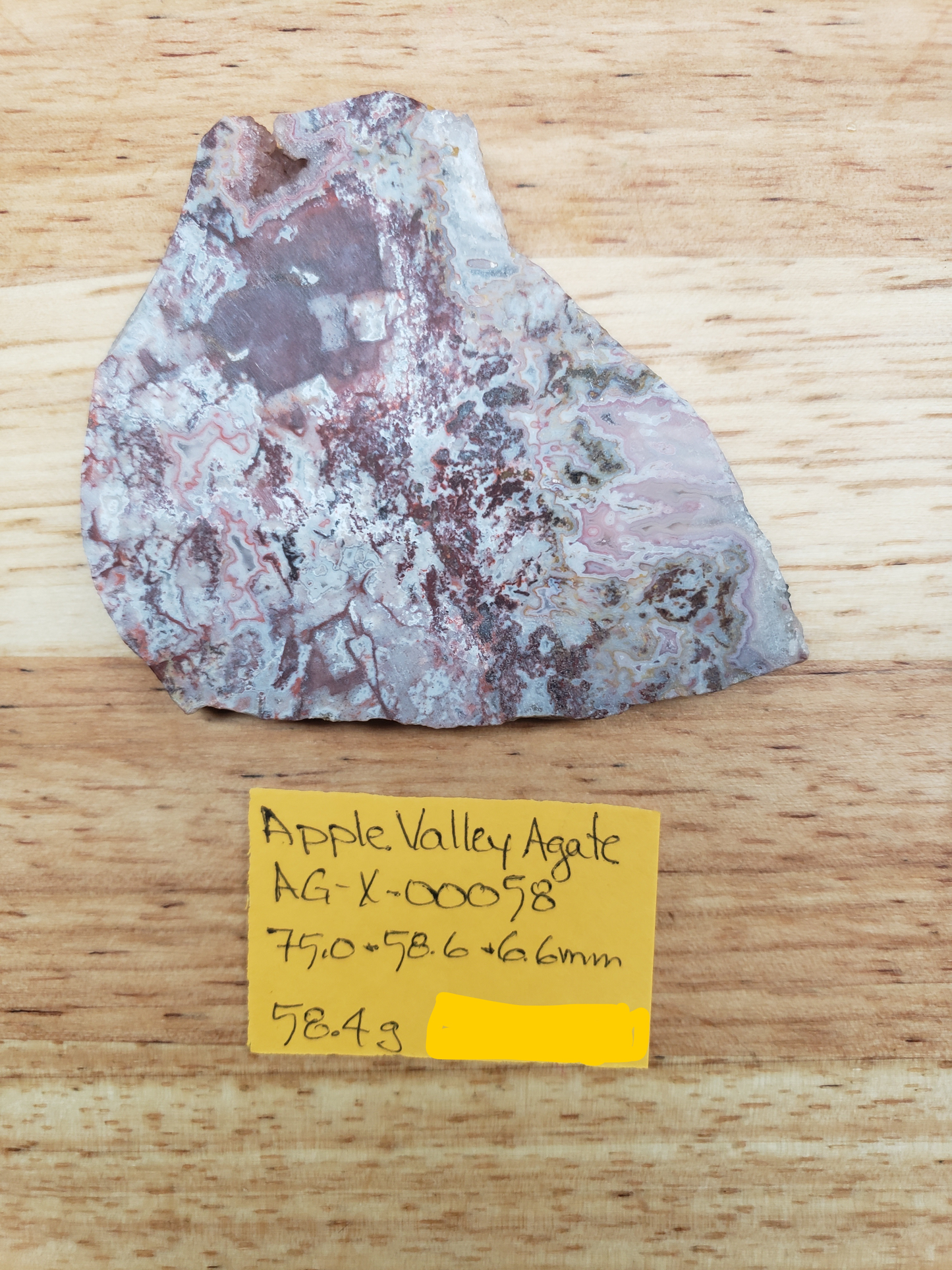 Apple Valley Agate AG-x-00058