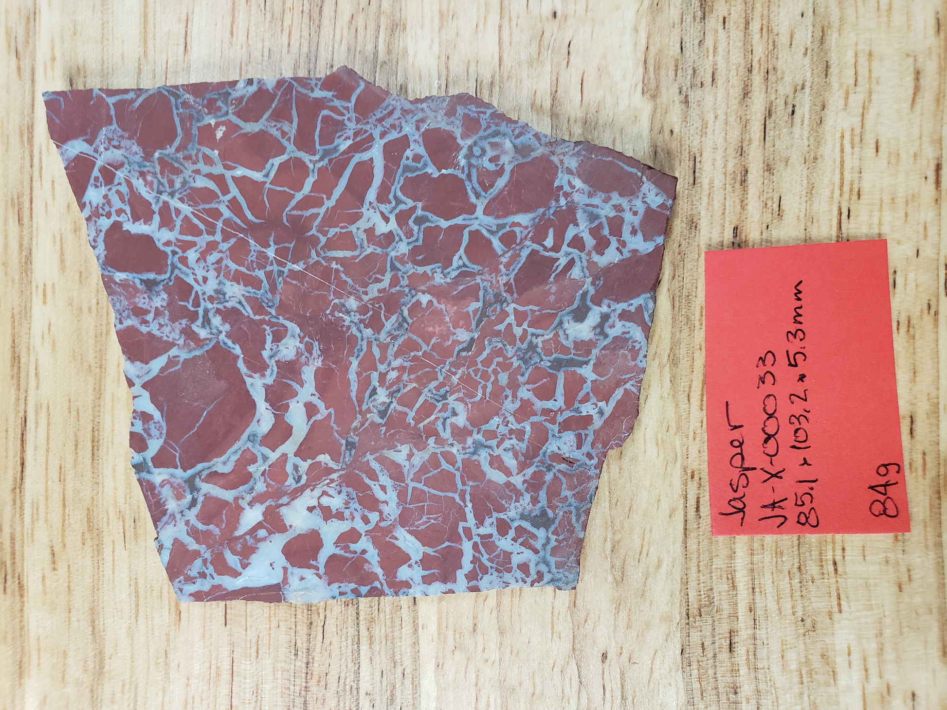 Red Lightening Jasper JA-x-00033