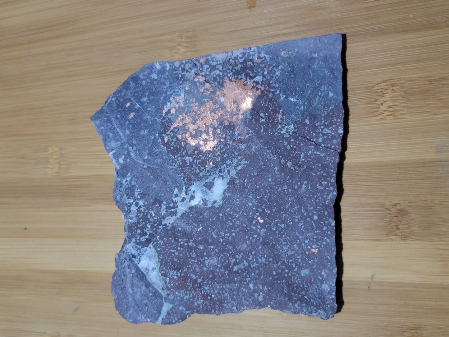 Purple Basalt Mantry Copper Ore CO-x-00130